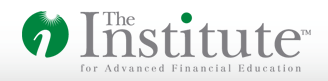 Institute for Advanced Financial Education logo